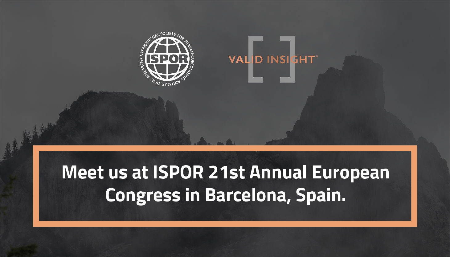 ISPOR 21at Annual European Congress